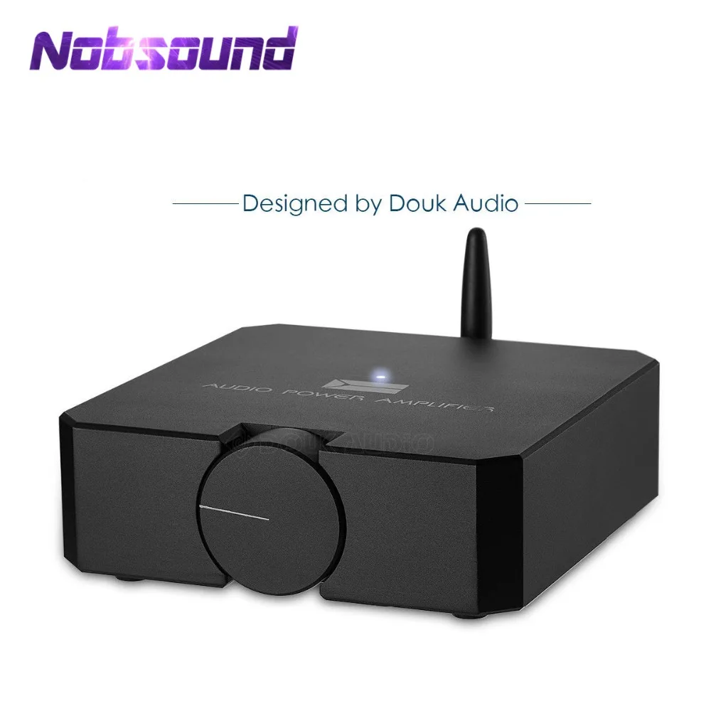 Усилитель мощности Nobsound Hi Fi Bluetooth 5 0 стерео усилитель для наушников MOSFET 80 Вт *