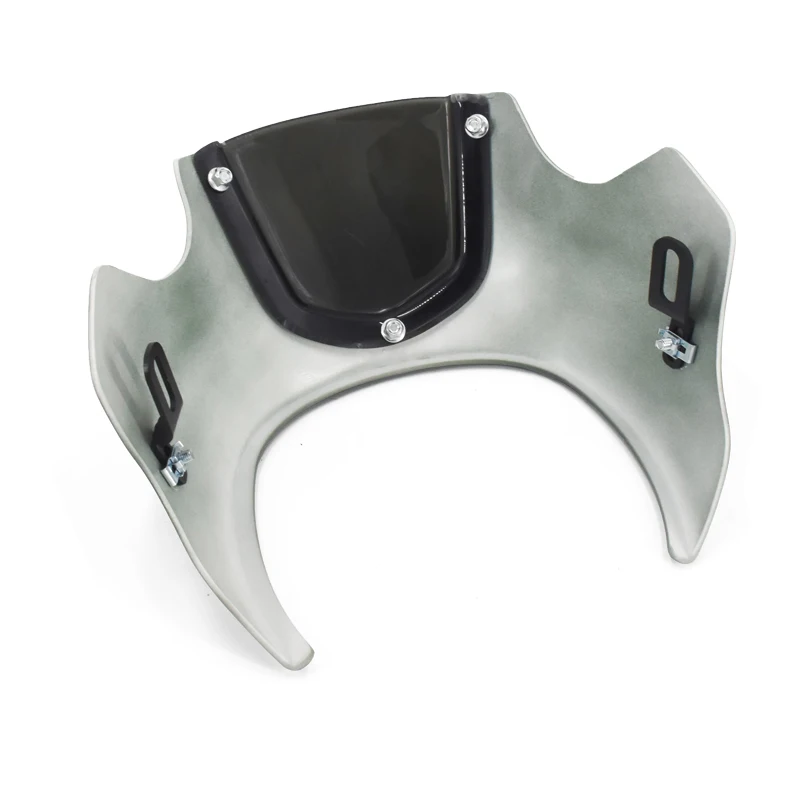 Customized For VOGE 300AC GPX MAD300 Motorcycle Round ABS Plastic Windscreen Headlight Fairing Windshield Cover