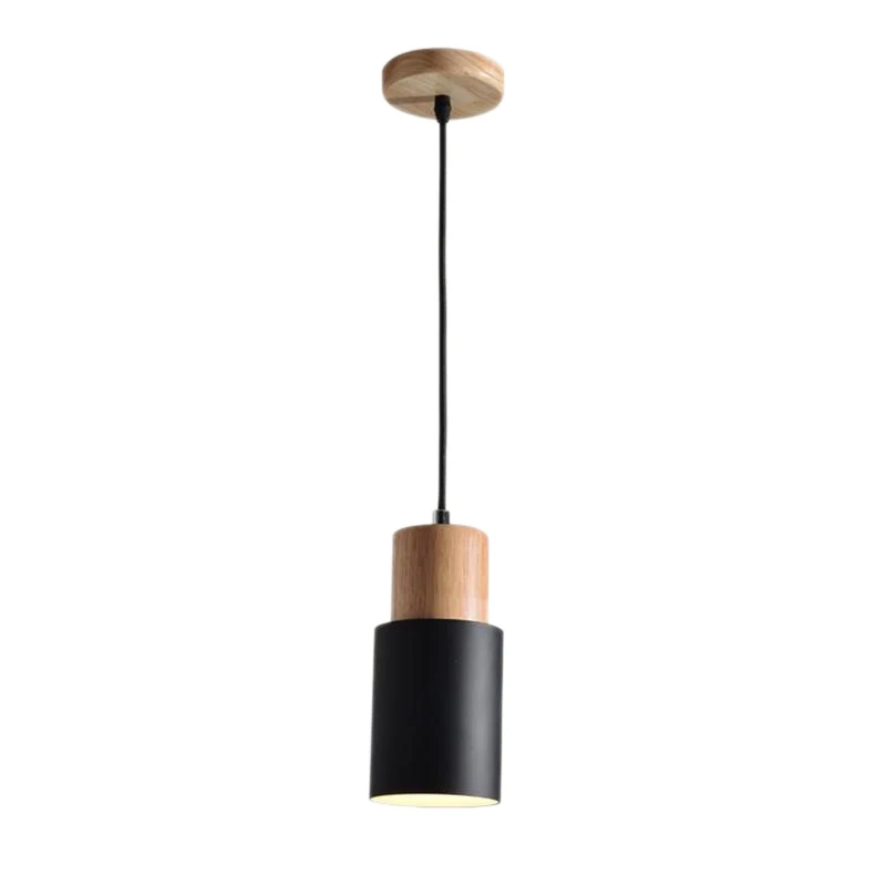 

ABUI-Led Chandelier Home Decoration Lighting 5W Bar Showcase Spotlight Black (Warm Light) Oak + Aluminum
