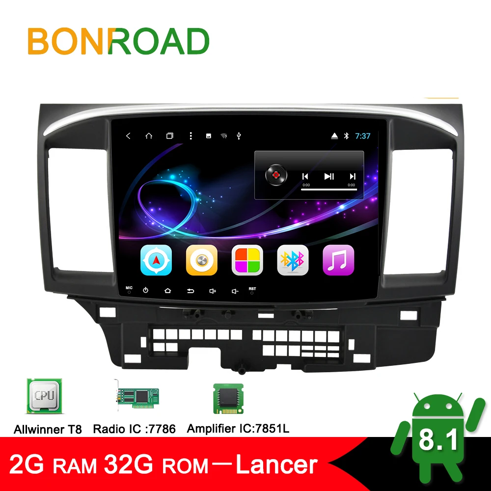 Cheap Bonroad Android 8.1.0 Car Radio multimedia player For Mitsubishi Lancer 2010-2015 Radio GPS Navigation Video Audio Player 0 Cheap Bonroad Android 8.1.0 Car Radio multimedia player For Mitsubishi Lancer 2010-2015 Radio GPS Navigation Video Audio Player 0
