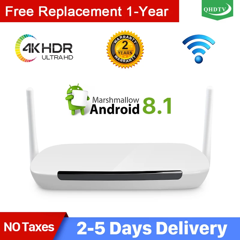 ТВ приставка QHD на Android немецкий арабский Италия Leadcool Q9 RK3229 H.265 Испания IP