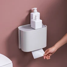 10 кг держатель для туалетной бумаги полка для хранения отельного рулона Кухня Ванная комната коробка для салфеток ABS диспенсер домашний самоклеющийся настенный