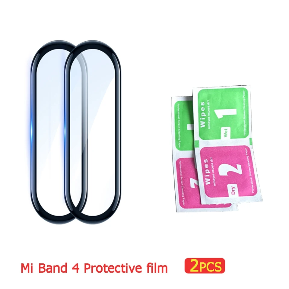 3D Защитная пленка для Xiaomi mi band 4, Защитное стекло для экрана, Смарт-часы, браслет mi band 4 mi band 4 mi band 4, Xiomi, мягкая пленка