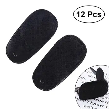 

12 x Mudder Eye Patches Black Eye Patch for Glasses for Lazy Eye Amblyopia Strabismus for Children - Size M (Black)