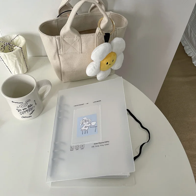 SKYSONIC A5 Binder Storage Collect Book Korea Idol Photo Organizer Journal Diary Agenda Planner Bullet Cover School Stationery