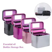 

60 Slots 15ML+45 Slots 1-3ML Multifunctional Essential Oil Case for DoTERRA Storage Box with Mirror Portable Ziplock Storage Bag