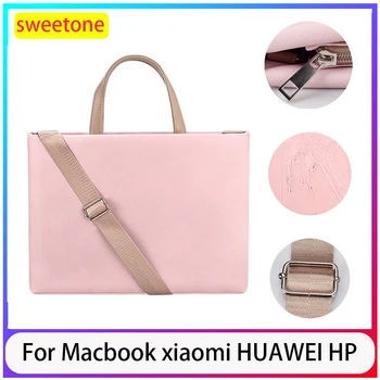 

Laptop Bag Case For Huawei Macbook Air pro 13.3 Inch 2020 Shoulder Bag 15.4 Inch Laptop Handbag Business Office Women Briefcase