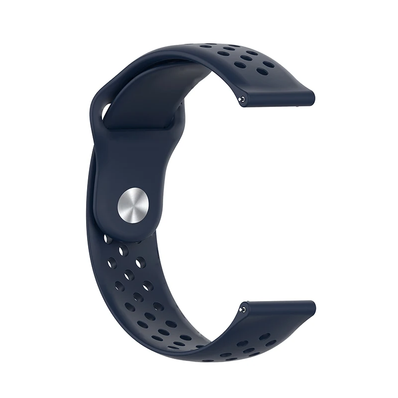 20mm 22mm silicone strap for Samsung Galaxy Watch 46mm 42mm Gear S2 S3 sport replacement bracelet bands for Active 2 40mm 44mm
