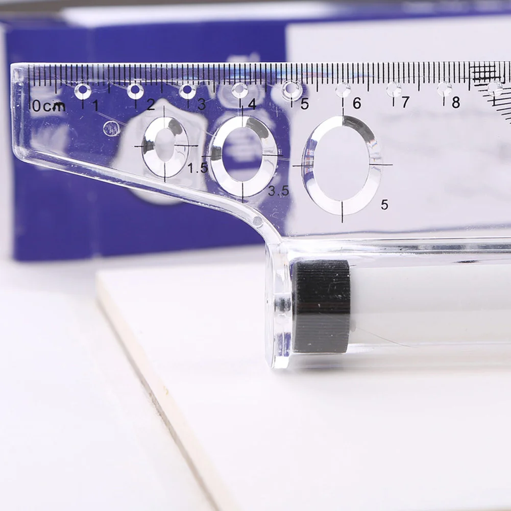 Rolling Parallel Ruler 30cm Protractor Professional Technical Drawing Design Examination WWO66
