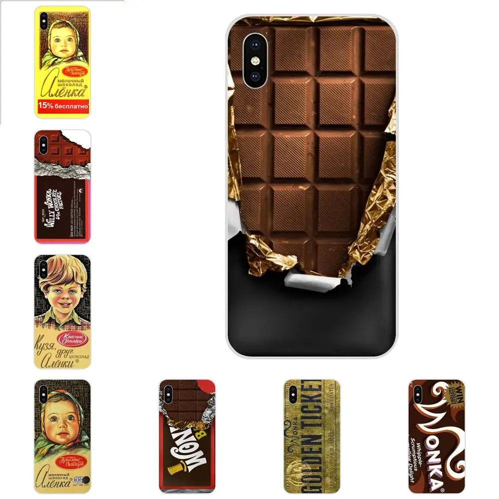 Alenka Bar Wonka Chocolate Pretty Soft TPU Mobile For Huawei Honor Mate 7 7A 8 9 10 20 V8 V9 V10 G Lite Play Mini Pro P Smart | Мобильные