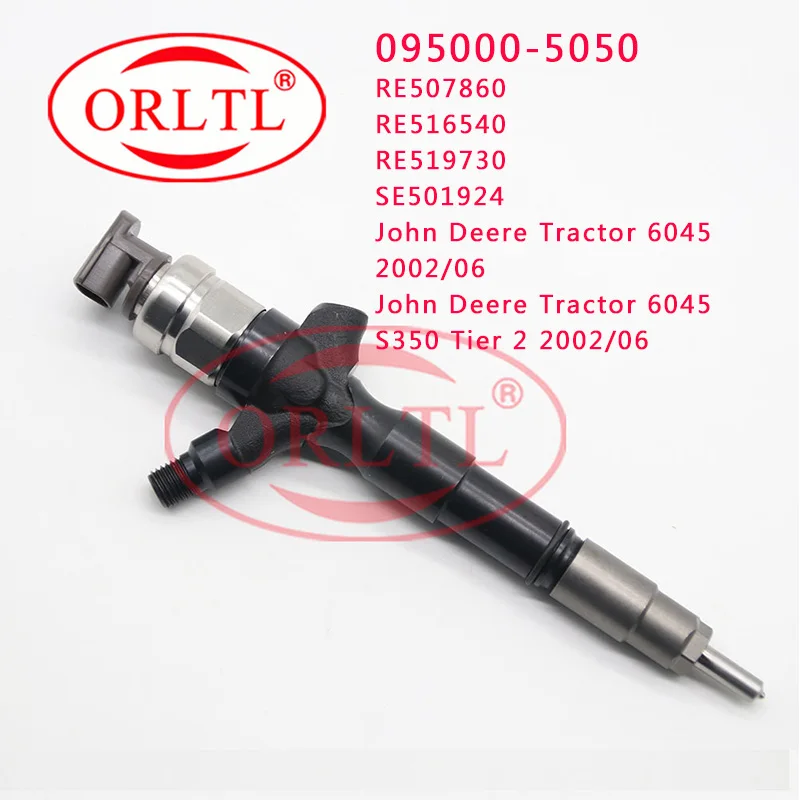 US $179.90 Diesel Nozzle 0950005050 Common Rail Injector RE507860 Fuel Sprayer RE516540 For John Deere Tractor 6045 S350 RE519730 SE501924