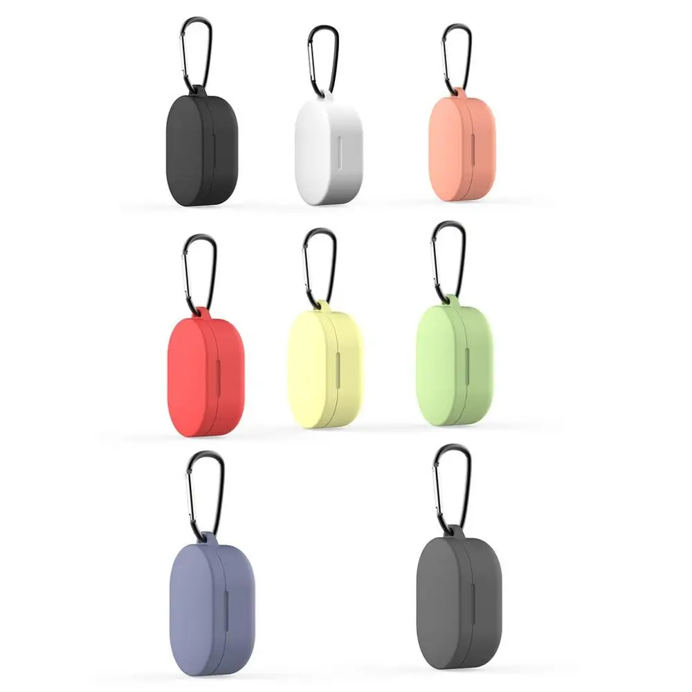 

Silicone Protective Case Earphone Case for Xiaomi Redmi Airdot TWS Bluetooth Earphone Fashion Version Wireless.
