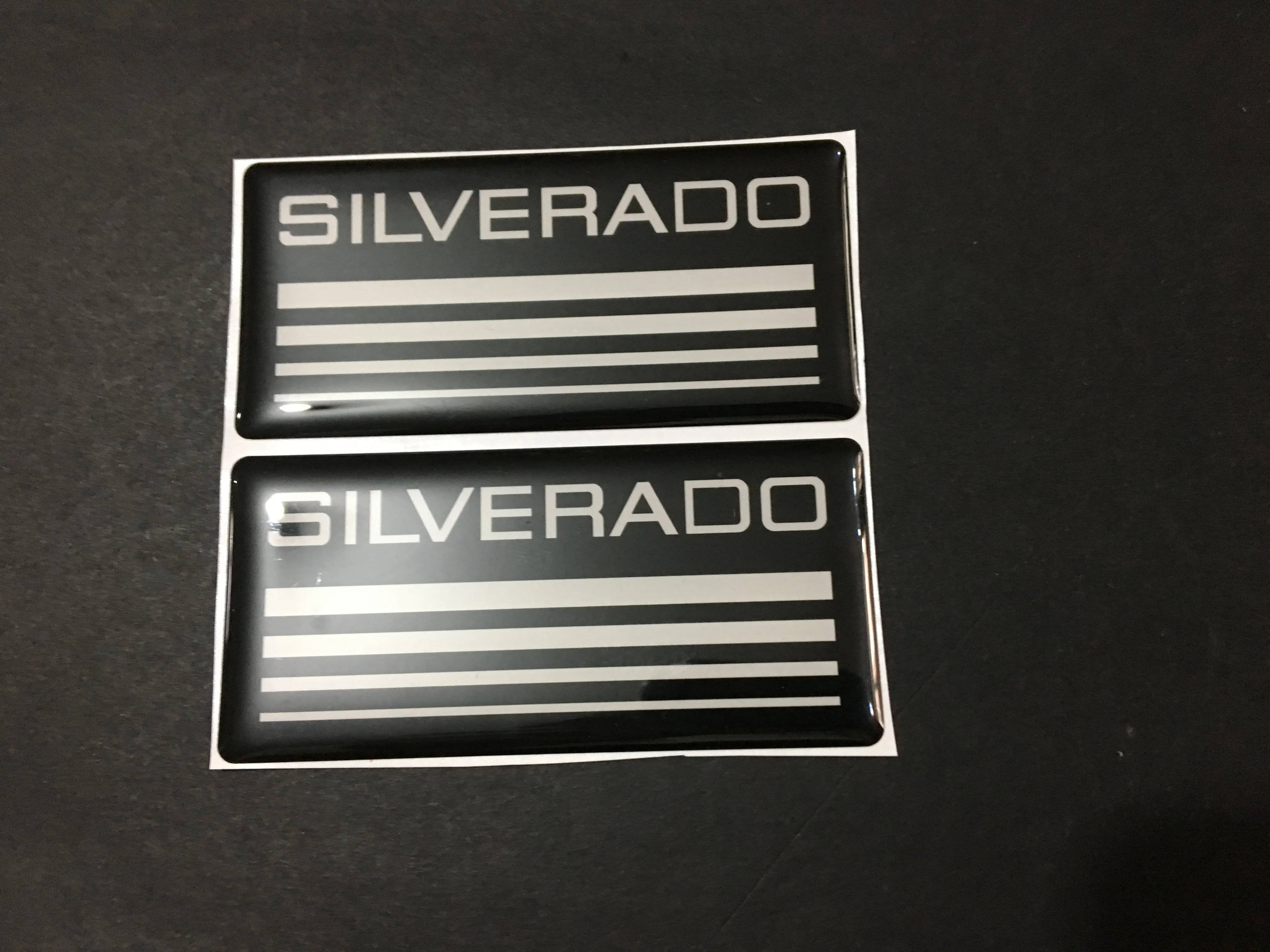 50 шт в наборе новинка из эпоксидной смолы на заказ Silverado 1500 2500 3500 эмблема столб