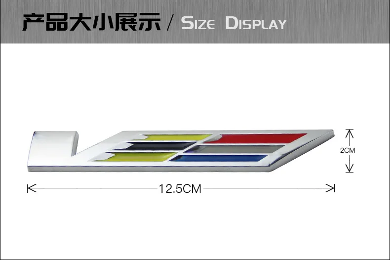 Applicable Cadillac ATS-LXTSCT5 Rear Logo Exterior Sports V Standard English Modified Metal English Standard