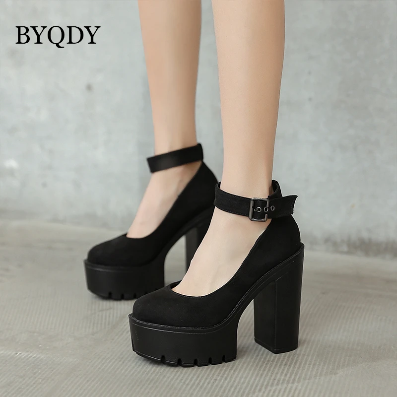 gothic platform heels