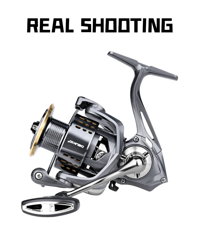 Deukio Da Fishing Reels Max Drag 15kg Gear Ratio 5 2 1 Metal Stainless Steel Reel For Fishing Saltwater Spinning Fishing Reel Fishing Reels Aliexpress