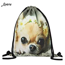 3D сумки с принтом со шнурком дорожные Чехлы для обуви ткань Организатор хранения данных сумки Красочные школьные рюкзаки для девочек Для женщин