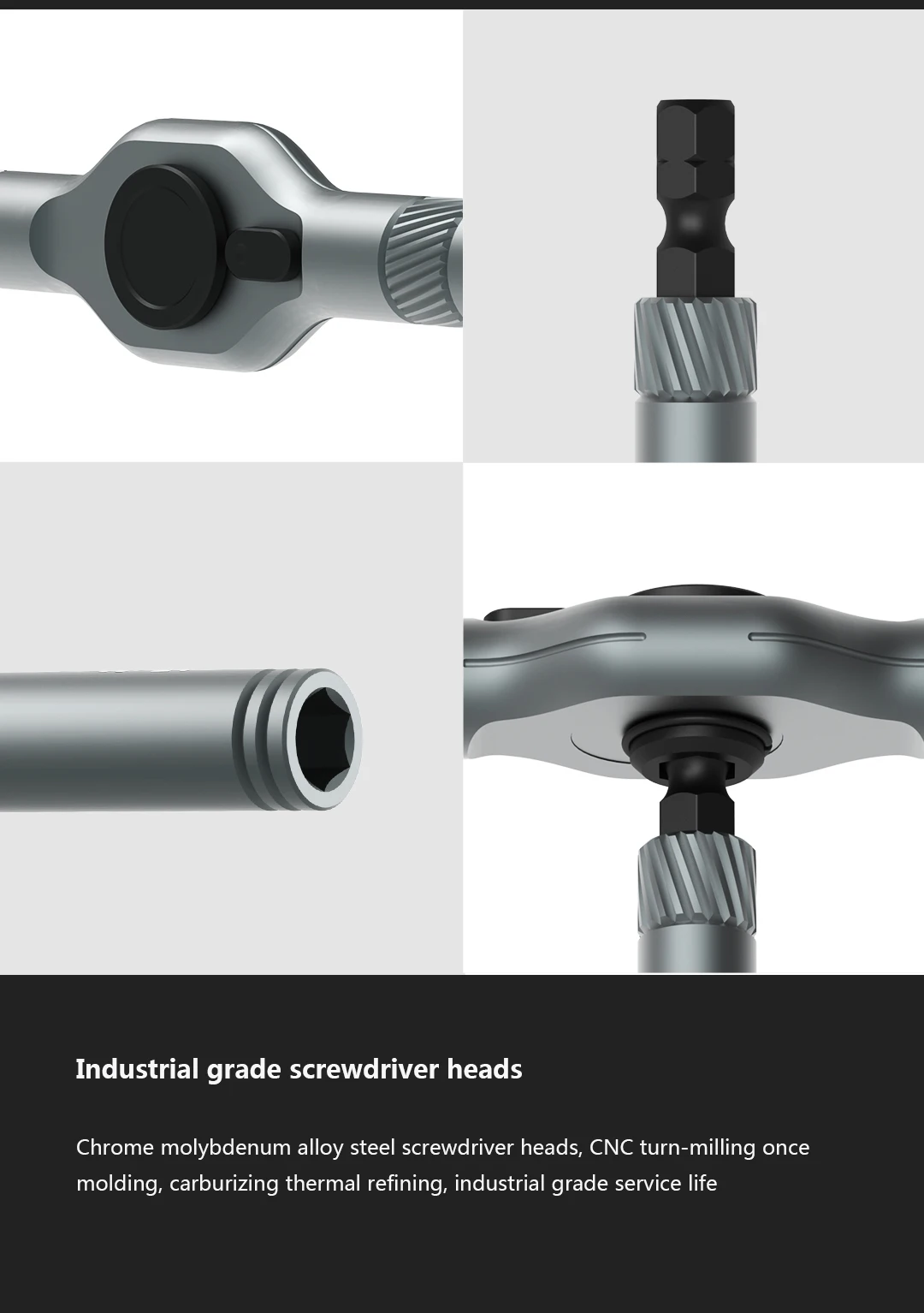 ATuMan DUKA 24 in 1 Multi-purpose Ratchet Wrench Screwdriver S2 Magnetic Bits Tools Set DIY Household Repair Tool From Xiaomi Youpin