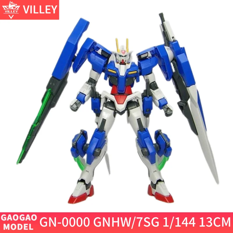 Аниме модель GAOGAO HG 00-61 GN-0000 GNHW/7SG 00 Gundam Seven Sword/G сборка электронный ручной робот |