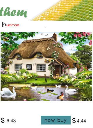 Huacan Diamond Mosaic Car 5d Diamond Painting New Arrivals Scenic Diamond Embroidery Sale Rhinestones Pictures