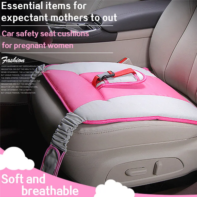 Car Seat Belt for Pregnant Woman Driving Safety with Car Seat Cushion Shoulder Pad Car Soft Strap Protection Cover Safety Belt