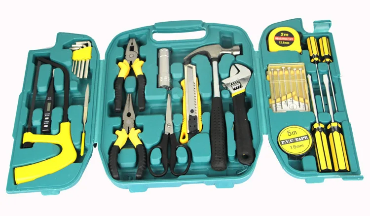 

Household Tool Kit 27 Pieces Insurance/Auto Insurance Activity Gift Tool Kit Hardware Combination Tool Box