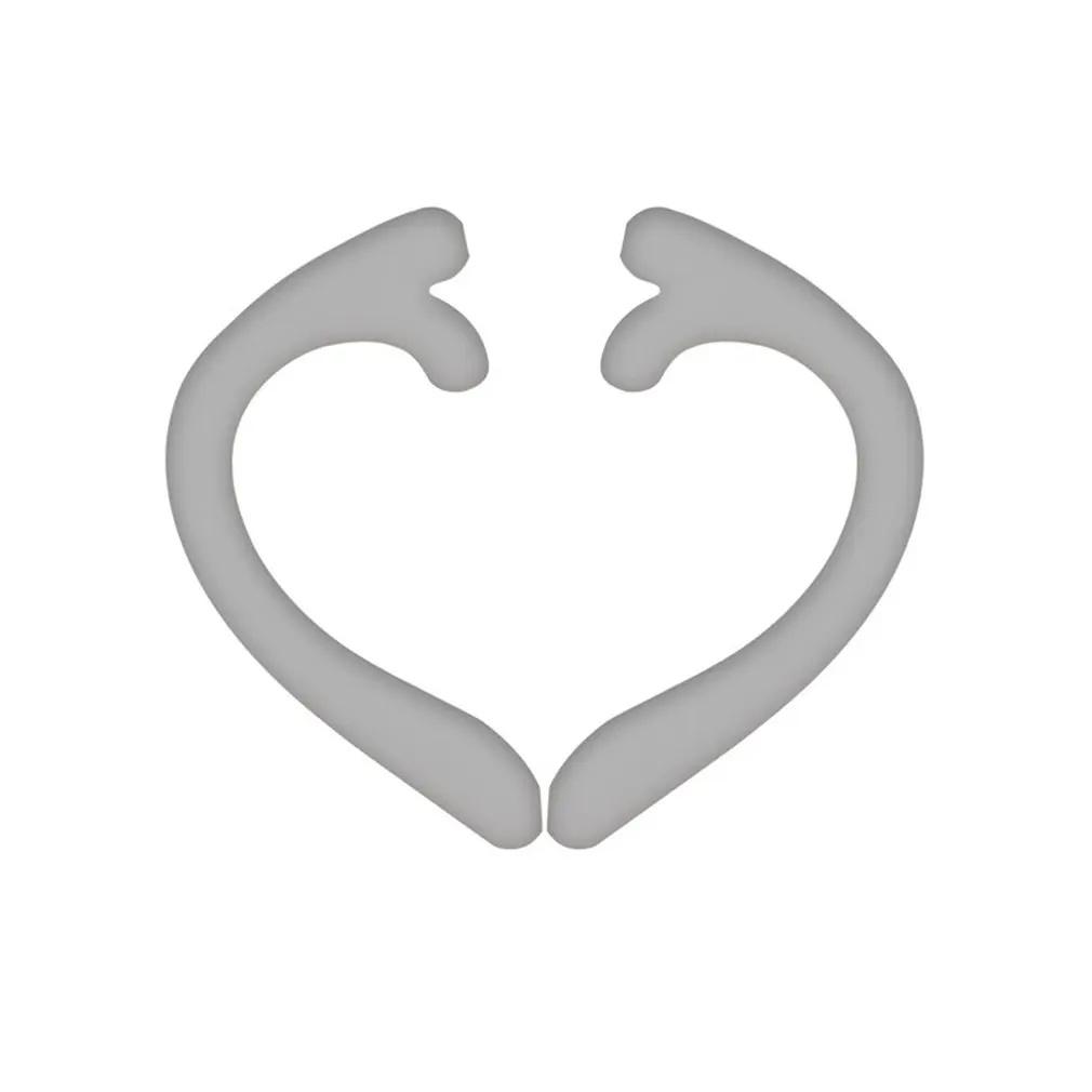 

1 Pair Soft Silicone Mask Ear Hook Anti-Leak Anti-Pain Invisible Face Mask Ear Grips Reusable Ear Protector Artifact