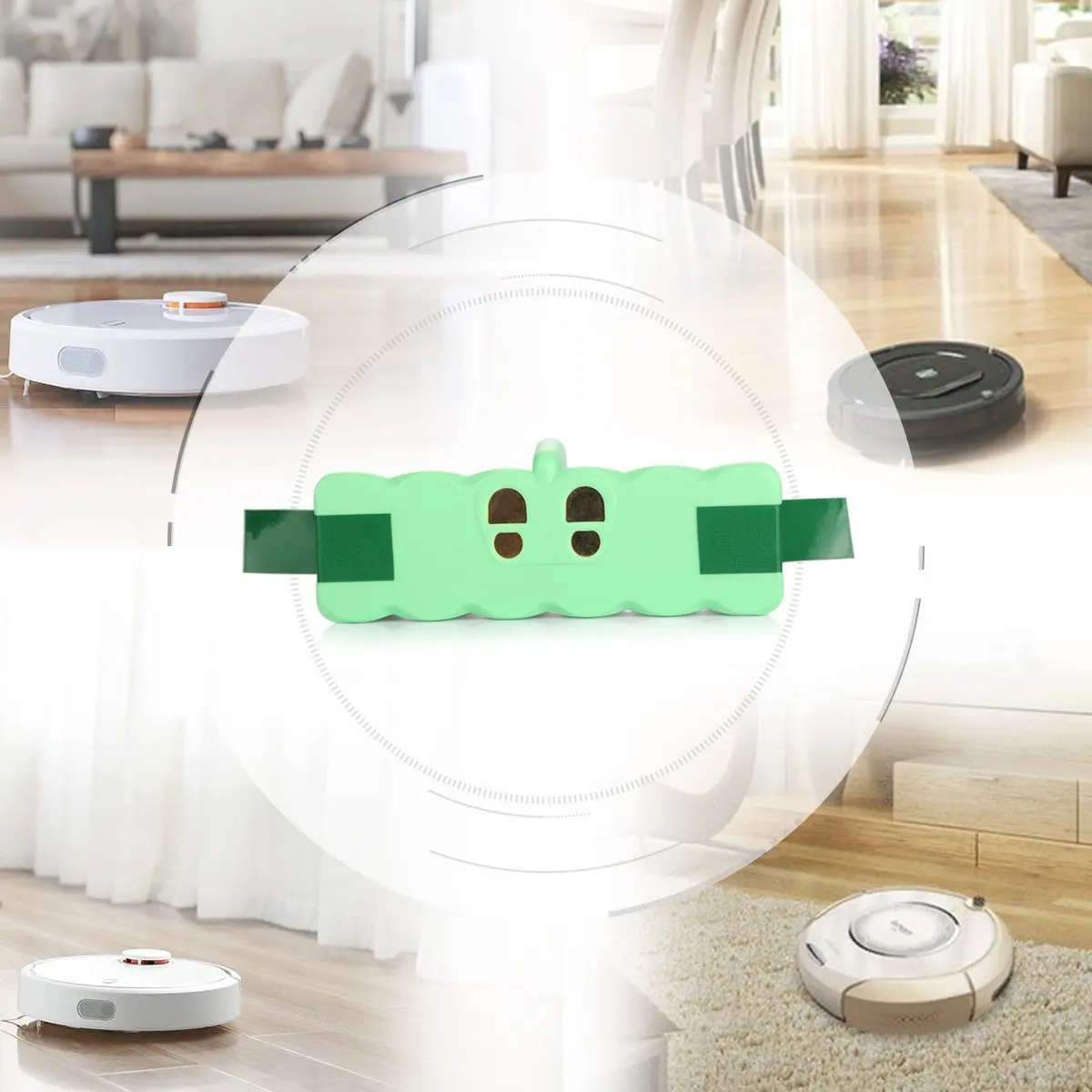 14,8 v 6400 мА/ч, литий Перезаряжаемые Батарея для iRobot Roomba очиститель R3 500 600 700 800 980 серии 510 550 620 630 760 780