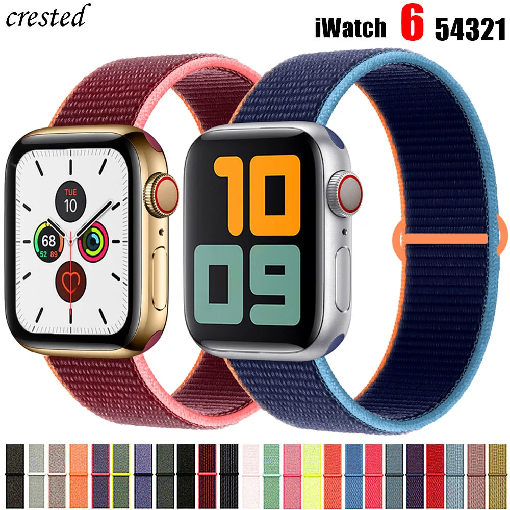 Ремешок для наручных часов Apple watch версии 40 мм 44 iWatch серия se 5 4 3 38/42 ремешок Ремень