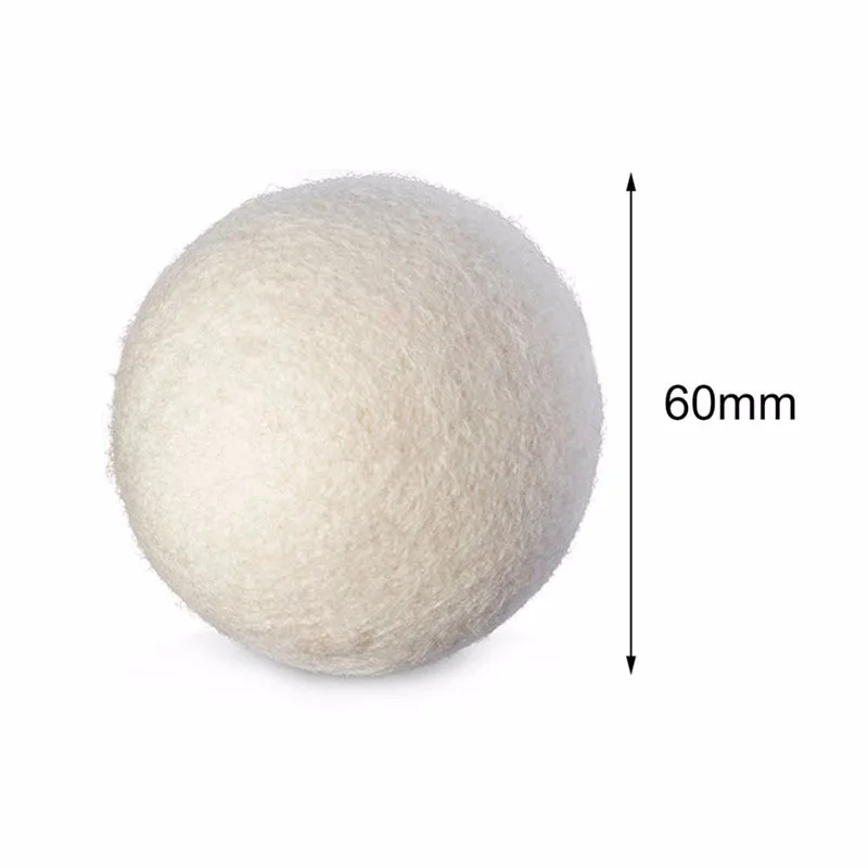 6 X натуральные многоразовые для стирки, практичные домашние шарики для сушки шерсти, распродажа
