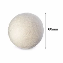 6 X натуральные многоразовые для стирки, практичные домашние шарики для сушки шерсти, распродажа