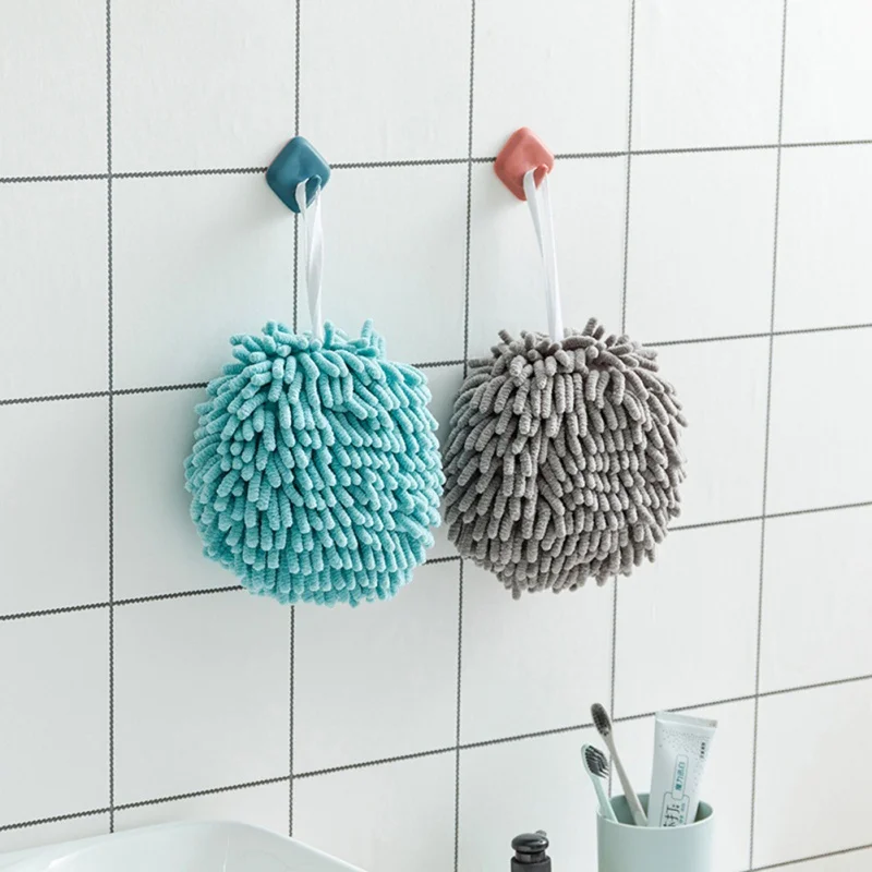 

Fast Drying Towel Ball Wipe Hands Super Absorbent Soft Touch Prevent Bacterial Growth Healthy Bathroom Supplies