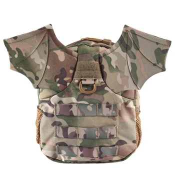 

Little Bat Pattern Tactical Backpack For Children Outdoor Activity - Camouflage