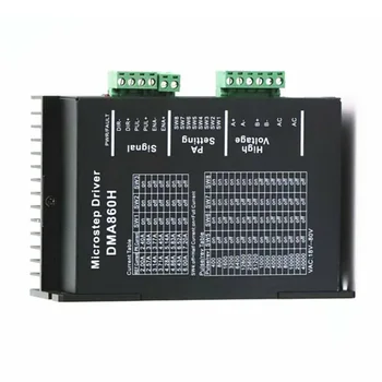 

AC DC Stepper Motor Driver Universal 1PC DM860H 2 Phase NEMA34 DSP AC48V MA860H Series Low Velocity Zero Vibration And Low Noise