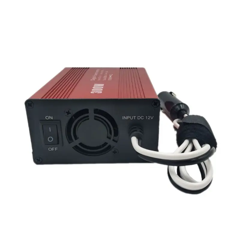 Автомобильный инвертор 300W Dual USB DC12-AC110V/220 V адаптер зарядного устройства A0NE