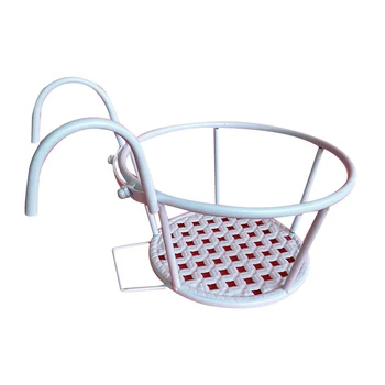 

Removable Balcony Rail Flower Pot Holder Railing Potted Plant Rack Hanging Flower Pot Shelf Stand J99Store