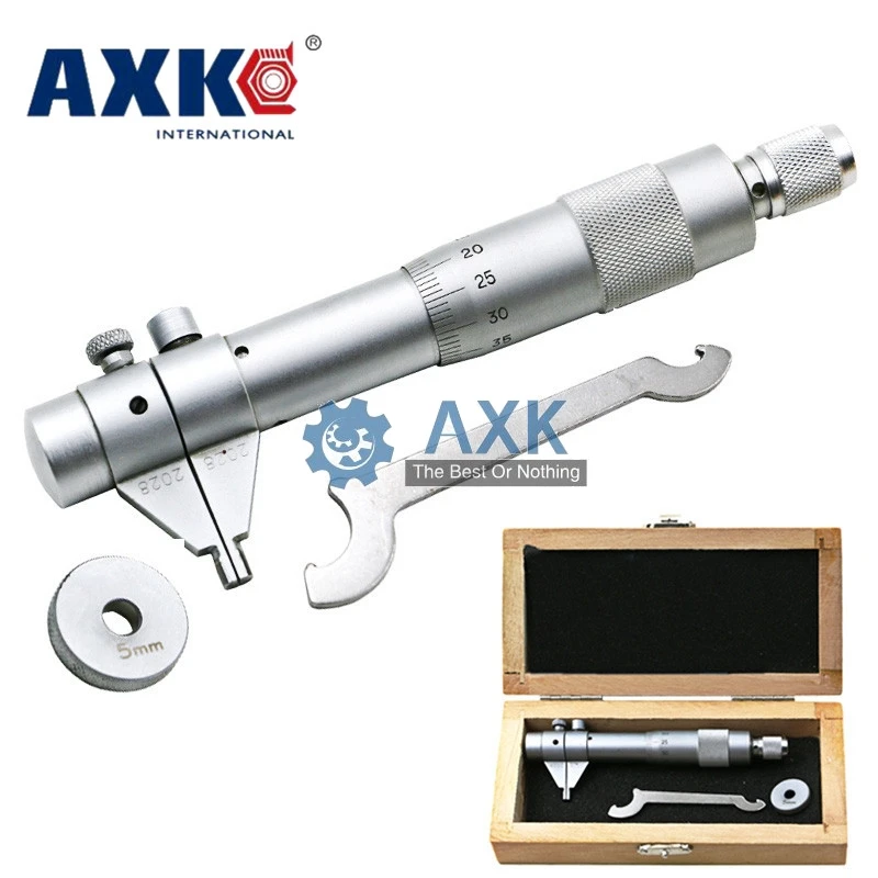 

5-30mm Inside Micrometer Screw Gauge Metric Internal Micrometers Carbide Measuring Tools LT347