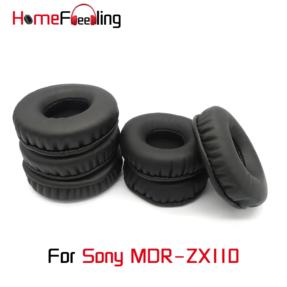

Homefeeling Ear Pads For Sony MDR ZX110 MDR-ZX110 Earpads Round Universal Leahter Repalcement Parts Ear Cushions