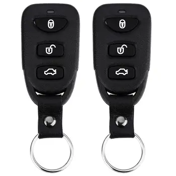 

Universal Alarm Systems Car Remote Central Door Lock Vehicle Keyless Entry System With Remote Controllers