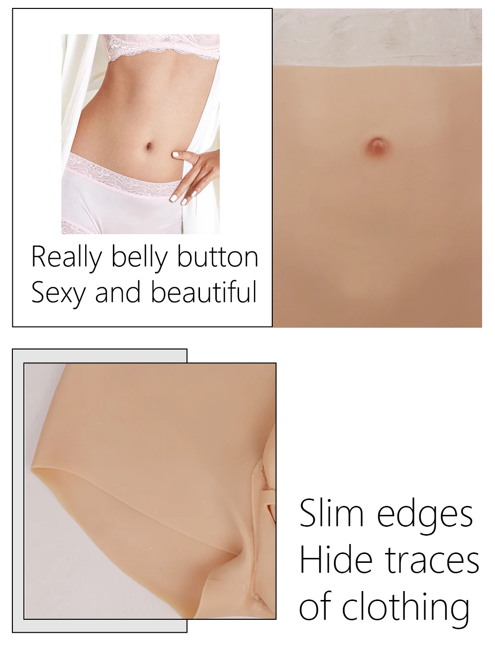 Female Fake Vagina Underwear Shapewear Control Panty With Pee Tube Insertable Pussy for CD COS Drag Queen Crossdresser Trans (4)