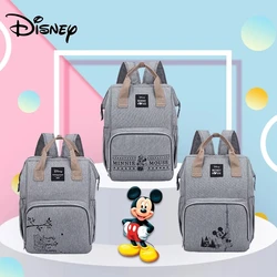 Disney New Mickey Diaper Bag Large Capacity Diaper Bag Pregnant Women Waterproof Backpack Travel Baby Stroller Bags Mommy Bag
