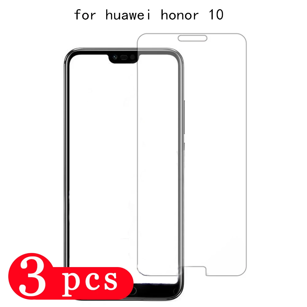 3 шт. 9H для huawei honor 10 lite 10i закаленное стекло view защита экрана телефона защитная