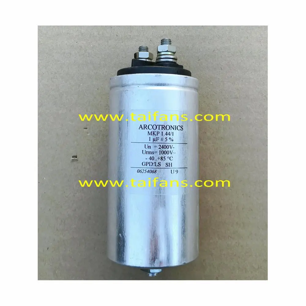 Конденсатор с алюминиевой крышкой, часть MKP1.44/1/A/3 2400V+-5% ARCOTRONICS MKP 1,44/1 0,22 мкФ 0,47 мкФ 1 мкФ 1,5 мкФ 3 мкФ 8 мкФ
