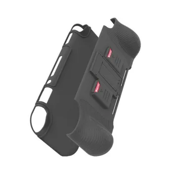 

For Switch Lite Host 2-in-1 TPU Protective Cover + Hard Shell Bracket Built-in 2 Game Card Slots