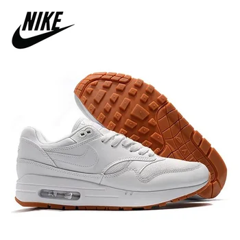 

Original Nike AIR MAX 1 ANNIVERSARY Mens Running Shoes White AH8145-003-109-006-400 Unisex Nike Airmax 1 Women Sneakers Outdoor