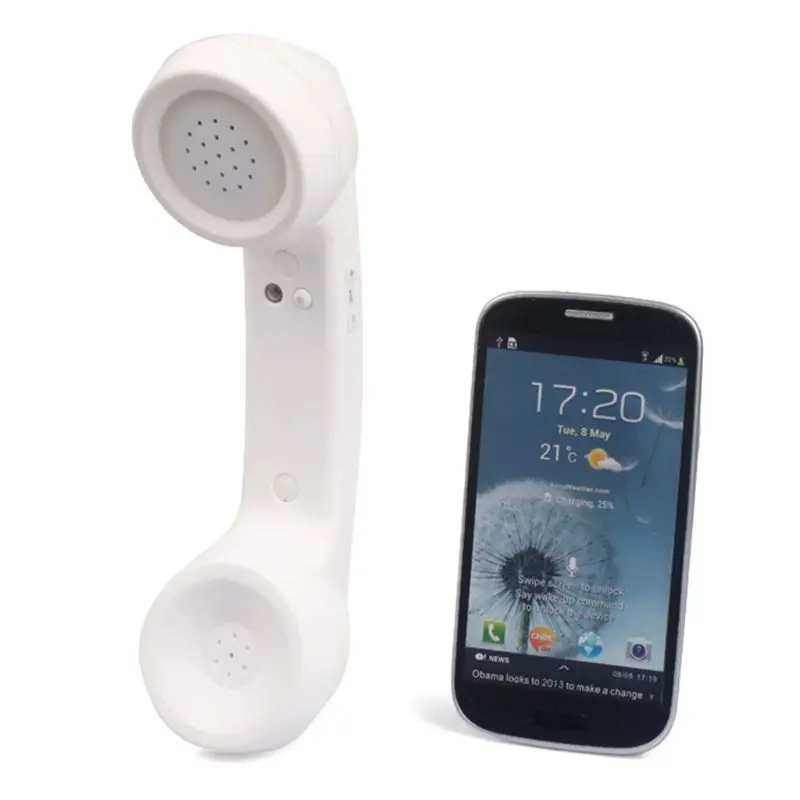 OOTDTY Беспроводная Bluetooth 2,0 Телефонная трубка в стиле ретро приемник наушники для телефонных звонков