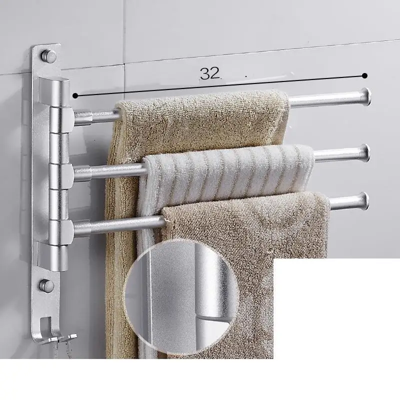Душ Badkamer Bagno Estanteria Lazienka Salle De Bain аксессуары вращающийся баньейро вешалка для полотенец настенная полка для ванной комнаты