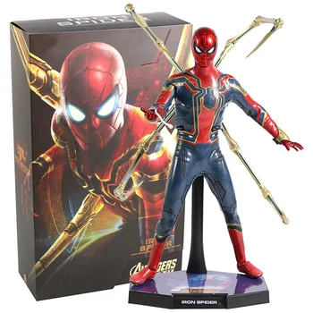 

Marvel Avengers Iron Spider Spiderman Super Hero PVC Action Figure Collectible Model Toy