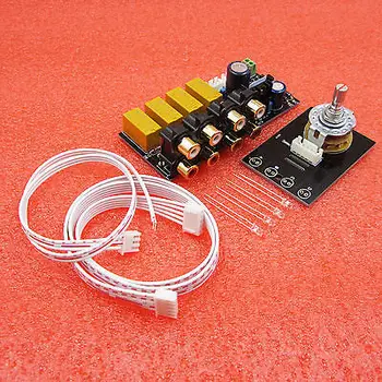 

Audio Input Signal Selector Signal Switching/Relay Board Amplifier Board + RCA diy electronics
