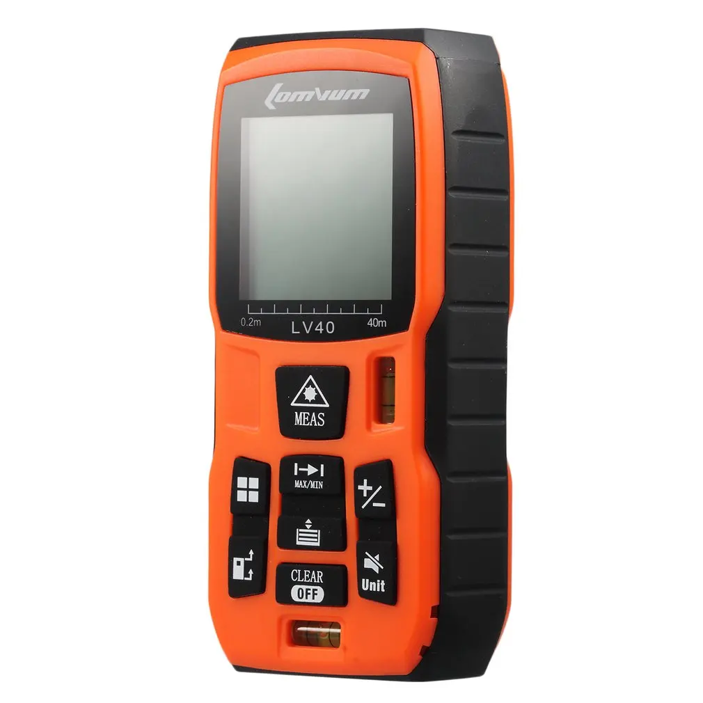 Portable Handheld Digital Laser Rangefinder Distance Meter Measure Tape 40m Range Finder Area Volume Measure Diastimeter Portable Handheld Digital Laser Rangefinder Distance Meter Measure Tape 40m Range Finder Area Volume Measure Diastimeter